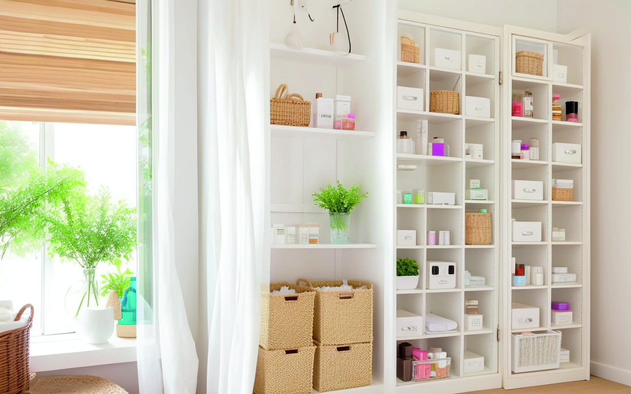 Корзины для хранения косметики