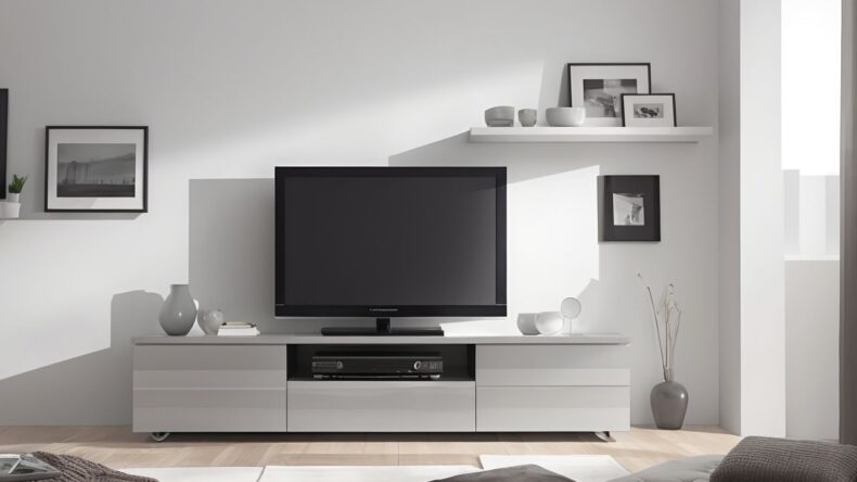 ТВ-тумбы на ножках – легкость и воздушность