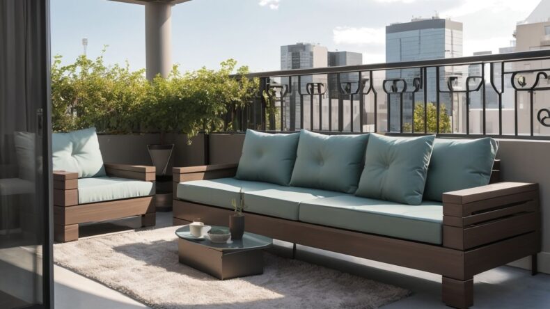 Эргономичные трансформеры: мебель для балкона, которая экономит пространство и радует дизайном