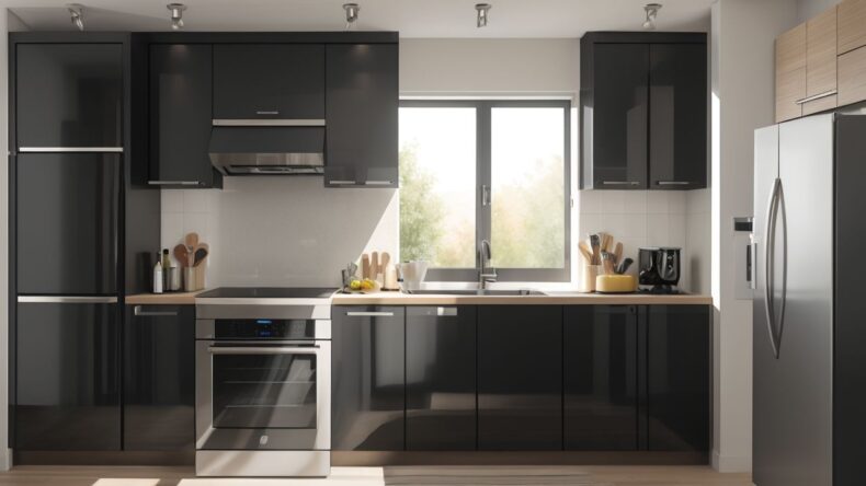 Кухонный гарнитур-трансформер: скрытые модули для работы, отдыха и хранения в одном