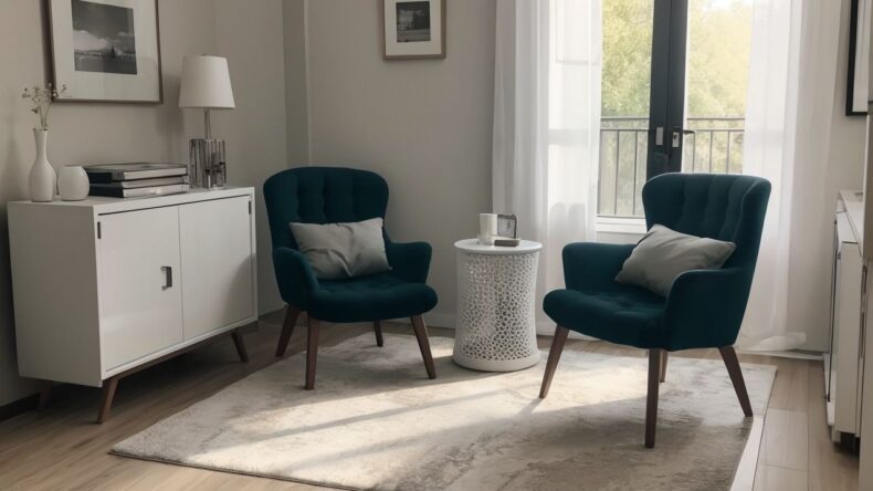 Кресла с карманом для мелочей