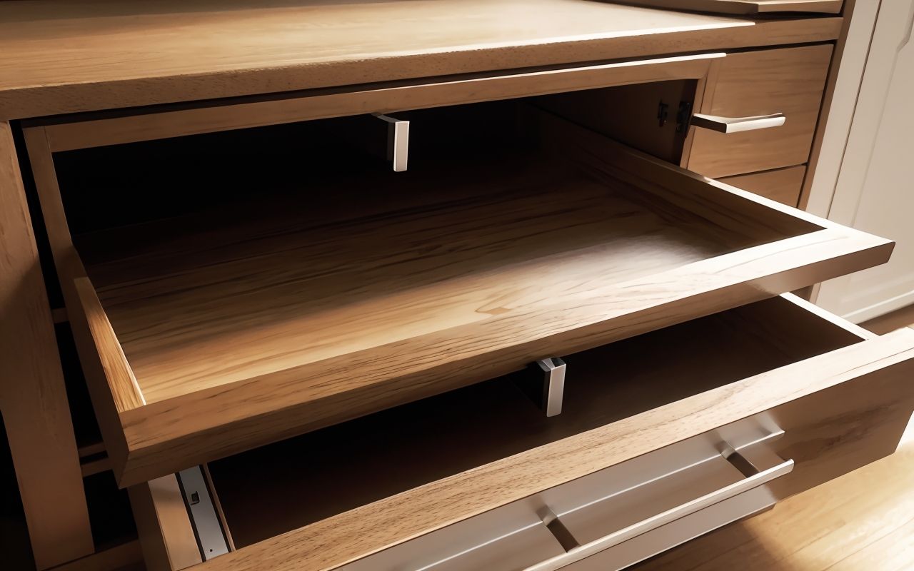 Направляющие для выдвижных ящиков