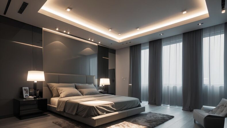 Кровати с подсветкой – атмосферный дизайн