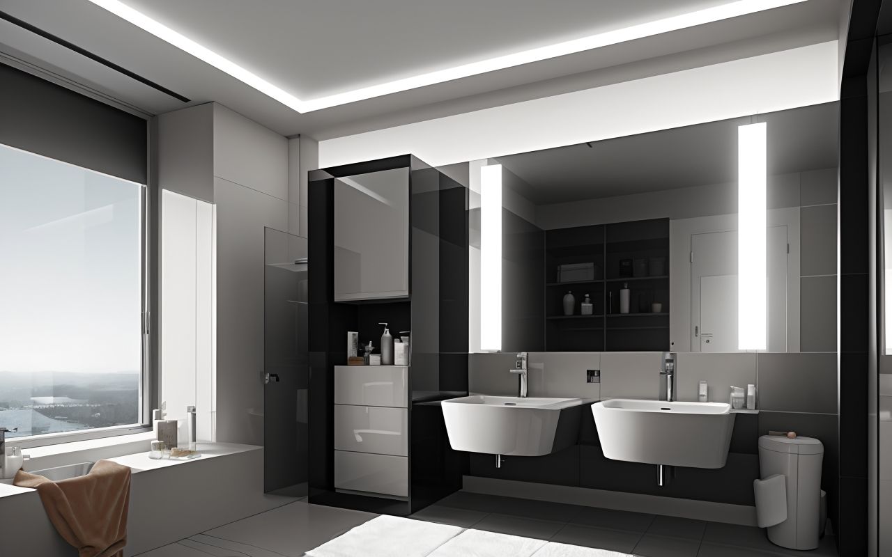 Как выбор тумб под раковину влияет на эргономику и организацию пространства в современных ванных комнатах